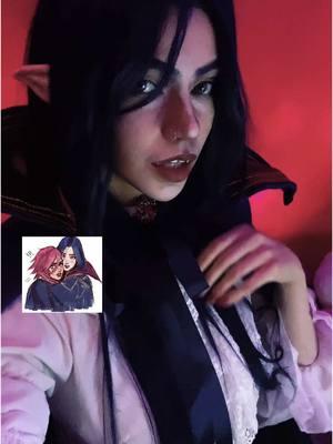 vampire caitlyn has my heart thank you @rimari for making such beautiful art of them!! #caitlynkiramman #caitlynarcane #vampirecaitlyn #caitlyncosplay #caitlynkirammancosplay #piltoversfinest #azioli #countfagula 