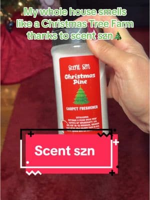 🎄 #scentszn #carpetfreshener #Deodorizer #carpetcleaner #christmastree #giftsforher #scents #newyearnewaura 