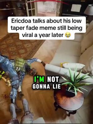 is ericdoa dragging it😭 #ericdoa #lowtaperfade #ninja #fyp