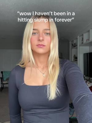 famous last words😅😅 #TikTokPartner #ncaasoftball #d1 #softball #baseball #🥎 #athlete #collegeathlete #dayinthelifeofad1athlete #gameday #slump #hittingslump 