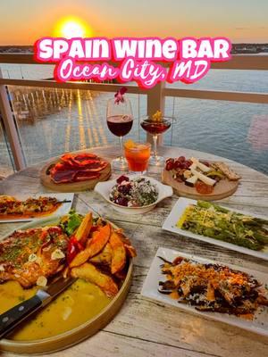 Ok let’s talk about our last spot in #OceanCityMaryland called @SpainWineBar, this is a new spot located in Ocean City, Maryland. The aesthetic is perfect, not to mention the stunning views, delicious wine, cocktails and food. It’s one of those spots that you must try the next time you’re in #OCMD. If you don’t you’re missing out. There’s only a few top end restaurants, and this is definitely one of them. #DMVFallTravelSeries - Keep an eye out because #AnnapolisMD is coming up next. 🩷❤️🧡💛💚🩵💙💜 #OCMDFood #DMVFood #DMVFoodie #FoodPorn #OveanCityMD #OceanCityFoodie #DMVTravel #DMVFood #TravelFoodie #OceanCity #Maryland #BaltimoreFoodie #BaltimoreBlogger #OCBlogger #OCFoodie #TravelEats #FallInspo #FallTravel