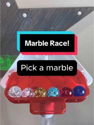 Do you dare pick the winner? 🏆 #MarbleRace #MarbleRun #marbles #ASMR #fyp 