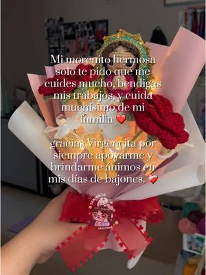 Gracias mi morenita 🥺❤️ todos mis trabajos de nuestra Virgen de Guadalupe del año 🫶 van abrir de nuevo para el 2025! 💌  #virgendeguadalupe #virgencita #fyp #SmallBusiness #virgenmaria #12dediciembre #crochet #crochetbouquet #handmade #tejido 