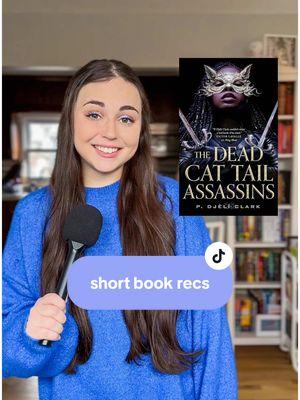 don’t panic!! here are some super quick reads to get back on track :)  📚 books mentioned: - The Dead Cat Tail Assassins by P. Djélí Clark - The Book Censor’s Library by Bothayna Al-Essa - The Practice, the Horizon, and the Chain by Sofia Samatar #shortbooks #novellarecommmendations #quickreads #readinggoal #fantasybooks #scifibooks #starrysteph #nycinfluencer #nycbooktok #BookTok #diversebooktok #resetwithbooks @tordotcom @tordotcompub @Tor Publishing Group @restlessbooks 