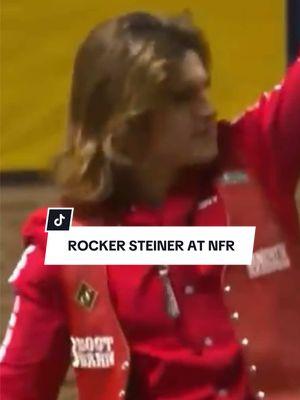 Real life rodeo rock star. @Rocker Steiner  #bootbarn #nfrvegas #nfr #rockersteiner #rodeotok 