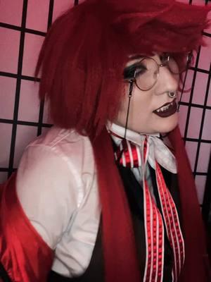 Don’t think we forgot #grell #grellsutcliff #grellsutcliffcosplay #grellcosplay #grellblackbutler #blackbutler #blackbutlercosplay #nonbinary #nonbinarycosplayer #cosplay #cosplayer 