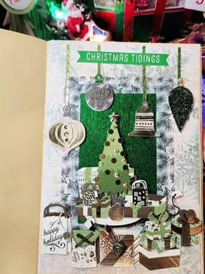 #onthisday 💚🤍🩶🎄#ChristmasJournal  #journaling #scrapbooking #CozyCrafting #JunkJournal #HolidayVibes #DIYChristmas #ChristmasCrafts #JunkJournalInspiration #HandmadeHoliday #CreativeJournaling #ChristmasTree #CraftingSeason 