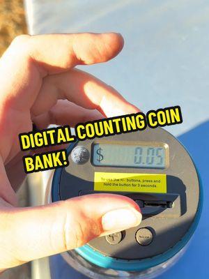 Say goodbye to manual counting! 🪙💰 The Digital Counting Coin Jar makes saving fun and easy. Watch your coins add up in seconds! 🔢 #CoinJar #MoneySaver #TechForGood #SmartSavings #FinanceGoals