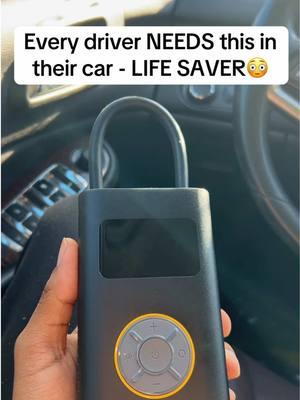 Your car’s new Lifesaving gadget make sure you get yours before they sell out again🤦🏽‍♂️ #viralproducts #tiktokmademebuyit #amazonfinds #musthavegadgets #trendingnow #caressentials #roadtriphacks #budgetfriendly #tiktokmusthaves #tireinflator 