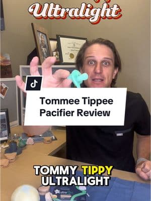 Tommee Tippee Ultralight rank on the Ultimate Pacifier Tier List. #dental #dentaltok #parenting #pacifier #pacifierproblems #pacifierweaning #pacifierreview #pediatricdentistry #pediatricdentist 