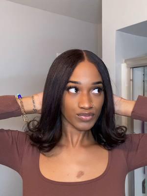 One of my fav hairstyles!♥️#unicehairofficial #unicehair #bestaffordablewigs #humanhairwigs #wiginfluencer #unice #gluelesswig #yakiwig #wiginstall #yaki #wiginstalltutorial #hairstyle #hairstyleideas 