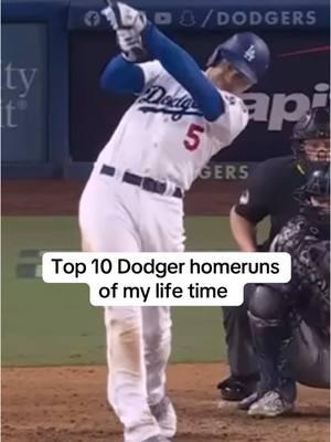 Top 10 Dodger (postseaon) homeruns of my life time #fypシ #Dodgers #MLB #WorldSeries #LADodgers #freddiefreeman #shoheiohtani 