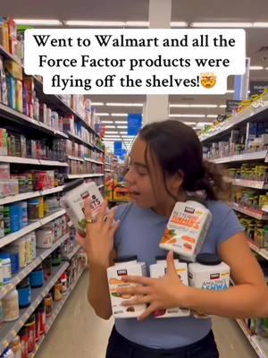 Products are flying off the shelves at Walmart - grab yours before they're gone! #walmart #walmartfinds #forcefactor #supplements #healthandwellness #unleashyourpotential