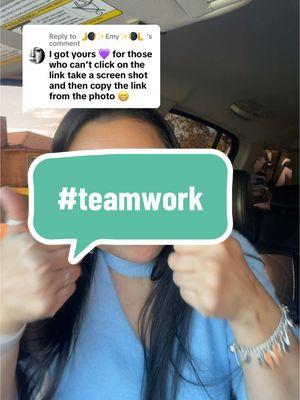 Replying to @🫸🌒✨Emy✨🌘🫷 #teamwork #teamwoekmakesthedreamwork #purpleticket #reatorsearchinsights 