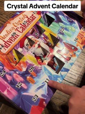 Crystal Advent Calendar So much fun!  See the 🛒 SHOPPING CART for FREE Shipping  #adventcalendar #crystalsoftiktok #crystaladventcalendar #tiktokshopholidayhaul #newyearnewaura 