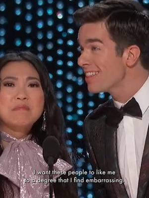 Honestly, Awkwafina's reaction to seeing Spike Lee is totally valid. John Mulaney and Awkwafina presenting the Oscar for Animated Short at the 91st Academy Awards. #JohnMulaney #Awkwafina #SpikeLee #Oscar #Oscars #AcademyAwards #2019 #Animation #AnimatedShort #Movies #Film #ConstanceWu #ChrisEvans #JordanPeele