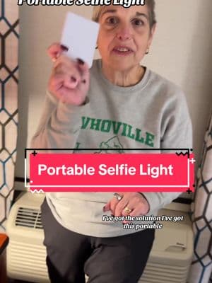 Portable selfie light. Of course i got the pink one. Everyone can use one.  #portableselfielight #selfielight #cliponlight 