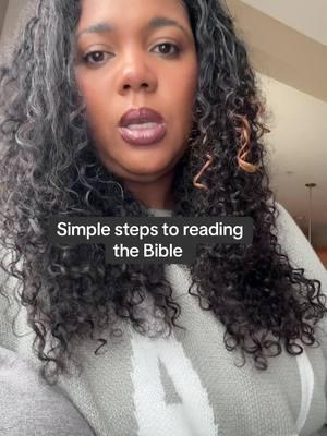 Simple steps to reading the bible #bible #scripture #jesus #GOD #yeshua #christiantiktok #newchristians #christiangirl #readingthebinble #howtoreadthebible 