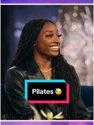 Won't be going for gold in Pilates 😅 @Simone Biles #kellyclarkson #pilates #holiday #olympics #gymnastics