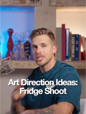 Art direction ideas for you or your brand — try using your fridge, creatively.  Full length on my youtube with a board of all the references 🫡 #artdirection #artdirector 