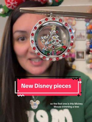 You know I to have to share my favorite new Disney and Origami Owl items with you! Which one is your favorite? #disneyparkoutfits #disneychristmas #disneynecklace #mvmcp #disneychristmastree #mickeymouse #festivaloftheholidays #magickingdom #disneytok #fyp #disneyandorigamiowl #buildalocketwithme 