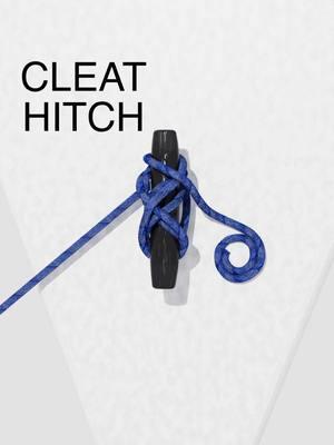 How To Tie Knots - Cleat Hitch  #boating #knots #knotstutorial #howtotiktok #boats #boatlife #sailing #fishing #fishtok #survival #survivaltips #bushcraft #sailinglife #sailingtiktok #fishingdaily #bushcraftsurvival #bugout #Outdoors #outdoorsman #fortheboys #fyp #DIY 