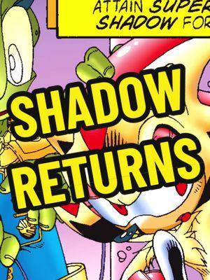 Shadow Returns #sonicthehedgehog #shadowthehedgehog #archiesonic #sonicmovie #sega