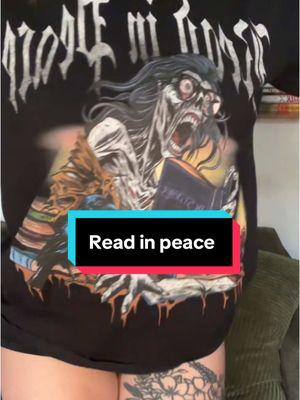 IM OBSESSED WITH THIS SHIRT. #rip #read #BookTok #booklover #readinpeace #horrorbook #bibliophile #bookworm #lovetoread 