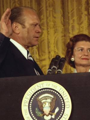 One Day After Richard Nixon Resigned, Gerald R. Ford Was Sworn In As The 38th President Of The United States In The East Room Of The White House - The Watergate Scandal  #watergatescandal #richardnixon #resignation #geraldrford #swornin #presidency #watergate #wwh36 #WorldWideHistory🌎 #historyy 