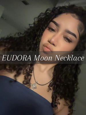 #EUDORA #jewelry #necklace #chain #silver #moon #girlswant #qualityjewelry #musthaves #viraljewelry #foryoupage 