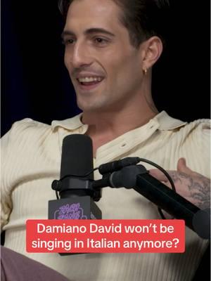 @Damiano David explains why he won’t be singing in Italian on his solo album #damiano #damianodavid #maneskin #solo #italian #italy #spanish #bilingual #zachsangshow #zachsang #danzolot #fyp #foryou @Amazon Music 