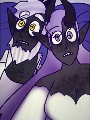 After many MANY years of being in a on and off situationship, the reality of marriage still hasn’t set in yet #namelessghouloc #namelessghouletteoc #namelessghoulocs #krampusoc 