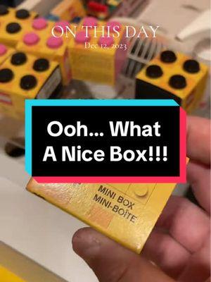 These are so cute! #onthisday #afol #lego #legostore #box #verynicebox #boxformytrinkets #trinkets #engagement #ring #engagementring  