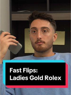 How to make $1,700 in profit by reselling luxury watches from anywhere in the world. In this episode of fast flips I buy and then resell a solid gold ladies Rolex datejust. Would you buy this for your wife ??? #rolex #watches #luxury #business #entrepreneur #foryou 