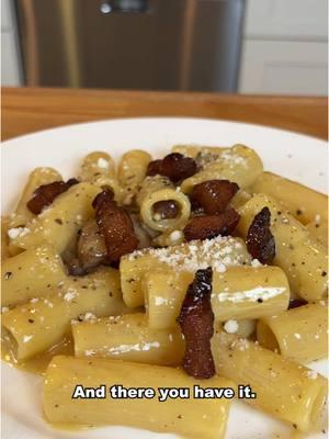 Four Roman Pastas: Carbonara And Amatriciana 🍝#amatriciana #gricia #pastaallagricia #cacioepepe #pecorino #pasta #carbonara #italy #italian #Foodie #fyp #foryoupage #foryou #foodporn #food #viral #viralreels #cooking #viralreels #domenicskitchen