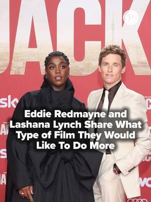 Eddie Redmayne and Lashana Lynch reveal their dream project. While promoting their new spy series 'The Day of the Jackal', the duo shared with Parade that they’d love to take on a rom-com next. Would you watch? #EddieRedmayne #LashanaLynch #TheDayoftheJackal