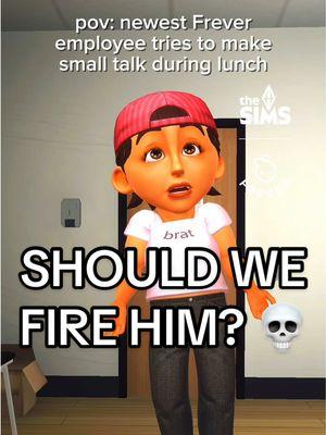 chat should we fire him? 💀 sc: @Jon 😎  #igreels #youtubeshorts #animated #freverxsims #animations #workmemes #newhire #funnyvideos😂 #relatablevideos 