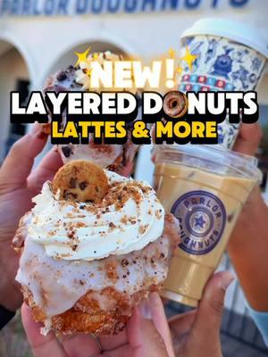 ✨ NEW + GIVEAWAY! ✨ Get flaky, layered donuts loaded with toppings + hot and iced lattes at NEW spot in SA! 🤩 . 📍 @Parlor Doughnuts | 23535 W Interstate 10, Ste 2102, San Antonio, TX  78257 . 🎁 GIVEAWAY IS LOVE ON MY INSTAGRAM . 🍩 Layered, flaky, and downright dreamy 🍩✨ We hit up the newest Parlor Doughnuts from Indiana in NW San Antonio for croissant-style donuts, loaded lattes, and even treats for your pup 🐶🍓☕ Gluten-free & vegan options? They got those too! . #eldereats #sanantonio #donuts #doughnuts #texas #parlor #croissant #croissants #Foodie #cronuts 