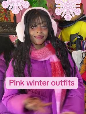 Which pink winter outfit is best?❄️☃️👚☃️ #pinkoutfit #winteroutfits #winterfashion #pinkfashion #pinkstyle #fyp #girlyoutfit #coquettecore #coquettefashion 