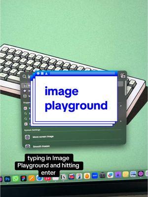 This new MacBook App is a blast to play around with. Have you tried out image plauground yet? #apple #macbookpro #macbookair #appleintelligence #ai #macbooktips