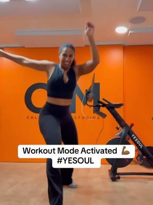 Getting tour ready with my YESOUL bike! 🚴‍♀️ Use code Syncladies to grab yours today and take your fitness to the next level!  #pelotonalternative #funcardio #yesoul #indoorbike #hometraining #fitnessmotivation.