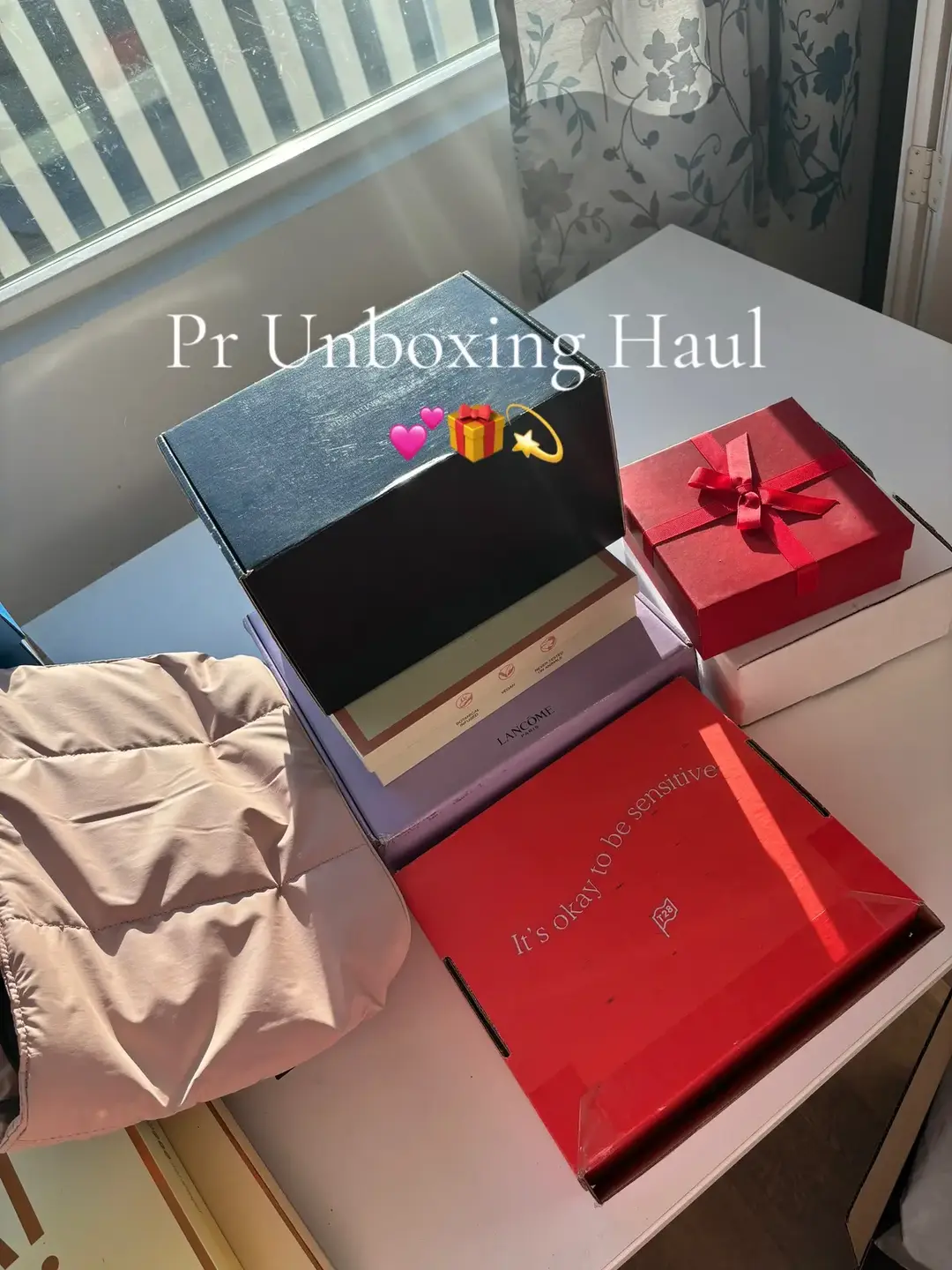 #prunboxing #prhauls #prhaulunboxing #newunboxingvideo #giftinghaul #xoxo_tiana_xoxo @CALPAK Travel @Tower 28 Beauty @Lancôme @Pixi Beauty @La Roche-Posay @bareMinerals @wanderbeauty @amika 