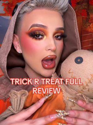 lets review the entire trick r treat x glamlite makeup collection 😍🎃 #trickrtreat #fyp #explore #viral #glamlite #makeuptutorial #makeup 