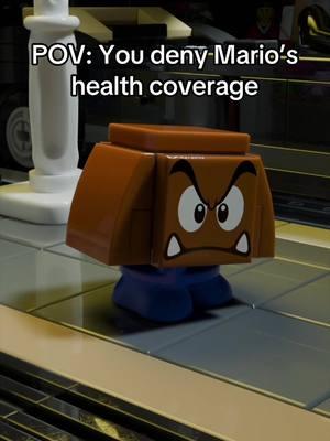 Luigi time!!! #fyp #lego #mario #luigi #healthinsurance #ceo #supermario #unitedhealthcare 