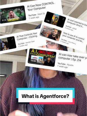 What is Agentforce? 🤔➡️ It's a complete AI system that autonomously extends your workforce. All with trusted data and automation built-in. Link in bio for everything you need to know. #Salesforce #AIAgents #Agents #CRM #TrailblazerCommunity #TechTok #B2BTech 