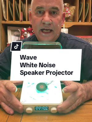 Wave White Noise Speaker and Projector!! #whitenoise #waveprojector #sleeptips #sleeptricks #whitenoisemachine #tiktokholidayhaul #gamechangerdad 