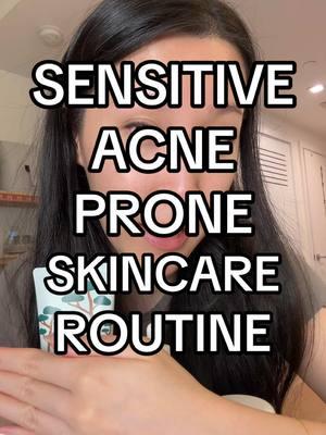 Sensitive Acne-Prone Skincare Routine - ideal for moderate acne as this routine is on the gentle side 🤍 #acne #acneproneskin #acneskincare #acneskincareroutine #sensitiveskin #kbeauty #koreanskincare #koreanskincareroutine #roundlab #skin1004 #drg #centella@@ROUND LAB @SKIN1004 Official @Dr.G 