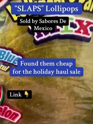 I LOVE THESE YOU GUYS #slaps #lollipop #tiktokshopholidaysale #tiktokshopcybermonday #tiktokshopblackfriday #candy #mexicancandy #kidscandyobsession #CANDY 