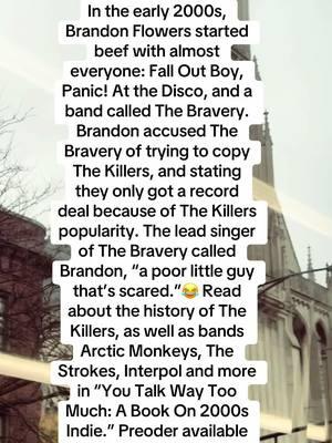 The Killers VS The Bravery #thekillers #holidaysale 