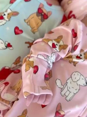 NEW NEW NEW! ❤️ 🐶 Valentine's Day called! Snuggle up in our brand new collection, Pups and Kisses! Shop the drop now! 😍 #ValentinesDay #cute #babypajamas #valentinesdaybaby #newborn #newbornoutfits #bamboopajamas